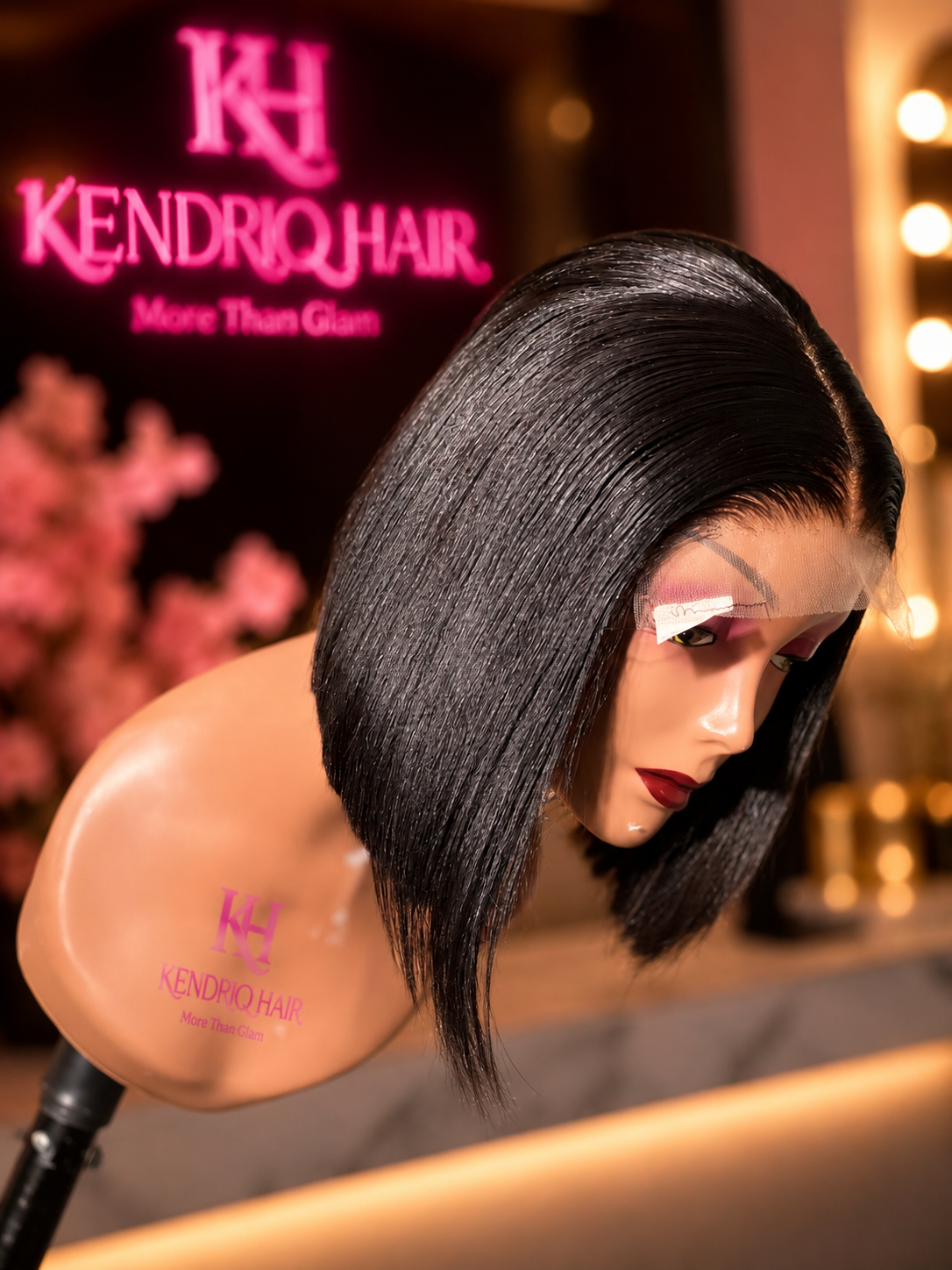 Luxury RAW SDD 5x5 Gluless 10 inches Bob Wig